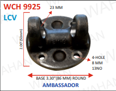 [WCH 9925] C.H. - 23MM - 2.00”-H X 3.30” ROUND X 4 H 8 MM -F1
