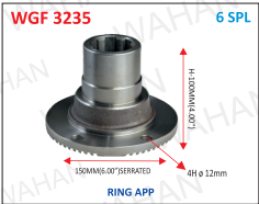 [WGF 3235] G.B.F-6TH x 3.94" H x 6.00" SERR x 4H x 12MM - E4