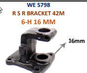 [WE 5798] R.S.R. BKT 42MM 4-H 16.MM