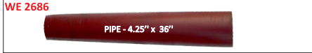 [WE 2686] PIPE - 4.25" - 108mm x  36''