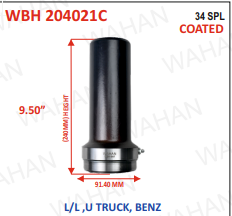 [WBH 204021C] BARREL HOUSING - 34TH x C - 2040 x 91.40MM-DIA x HEIGHT - 9.40" - COATED