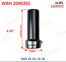 [WBH 204026C] BARREL HOUSING - 34TH x C - 2040 x 112MM-DIA x HEIGHT - 7.75" - COATED						