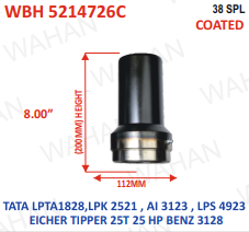 [WBH 5214726C] BARREL HOUSING - 38TH x C-2047-C-2045-C-2045,C-2047 x R - 590 x 112MM-DIA x HEIGHT - 8.00" - COATED