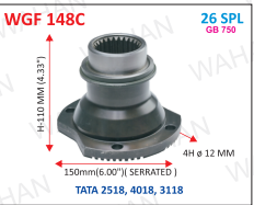[WGF 148C] G.B.F-26TH x 4.33" H x 6.00" SERR x 4H x 12MM - E-1