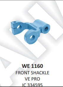 [WE 1160] FRNT SHACKLE 100.MM PRO