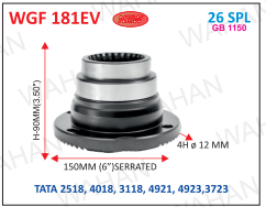 [WGF 181EV] G.B.F-26TH x 3.54" H x 6.00" SERR x 4H x 12MM-E3