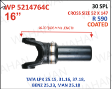[WP 5214764C] WELCH PLUG-16.00"-30TH - R-590 x 406.40.MM - COATED