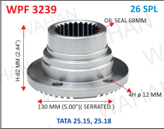 [WPF 3239] P. F LANGE 26TH X 5.00” SERR X 62MM-H X 4H x 12 MM X 68MM. OIL SEAL 