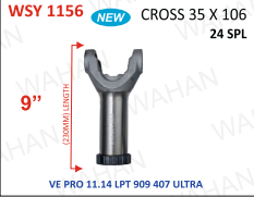 [WSY 1156] SLEEVE YOKE - UJC - 35X106 x 9.00''- LENGTH x 24TH - VE PRO 11.14 LPT 909 407 ULTRA