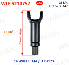 [WLF 5214709] L-FORK-38TH x UJC-52x147 x14" - LENGTH
